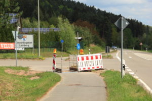 Behelfsbrückchen bei Lemberg