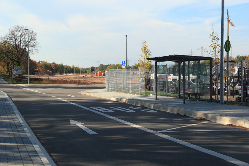 Kurzlebige Radwegschilder
