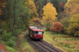Sonderfahrten mit dem Schienenbus