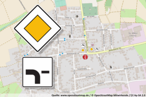 Abknickende Vorfahrt für die K 6