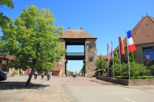 Vollsperrung der B 38 am Weintor