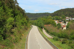 Vollsperrung der OU Waldfischbach