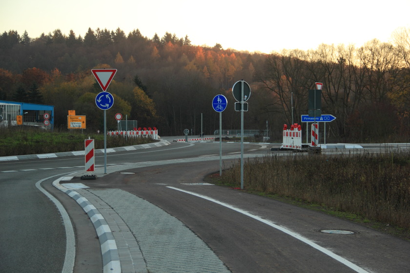 Unfall am Ixheimer Kreisel