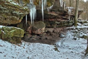 Die Bärenhöhlen im Winter
