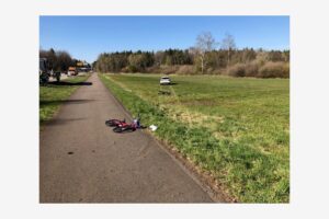 Ramstein: Kind auf Radweg überrollt