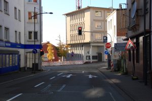 Vollsperrung der Gärtnerstraße