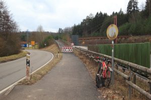 Abriss der Brücke am Ständenhof