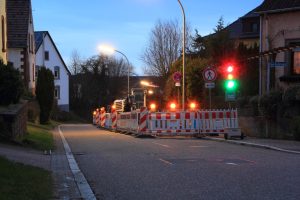 Baustellenampelumlaufzeiten