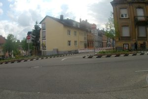 Die Vollsperrung der Schillerstraße