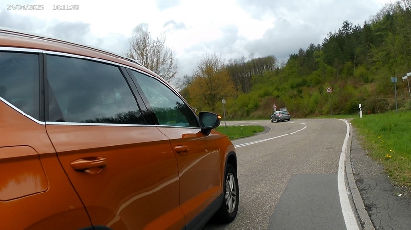 Zum HBR-Gehwegradeln genötigt