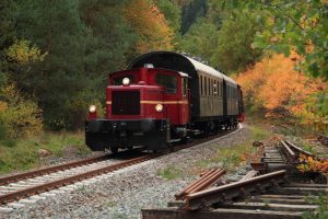 Ein Donnerbüchsen-Zug im Wieslautertal